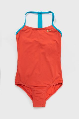 Dječji kupaći kostim Nike Kids boja: narančasta