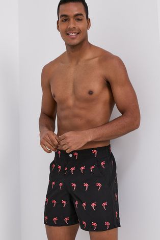 Kratke hlače za kupanje OAS boja: crna