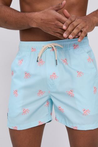 Kratke hlače za kupanje OAS boja: plava