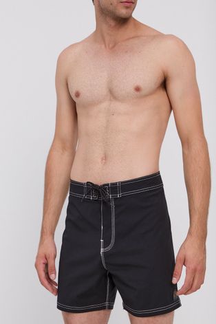 Kratke hlače za kupanje Rip Curl boja: crna