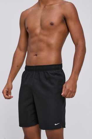 Nike Pantaloni scurți de baie culoarea negru