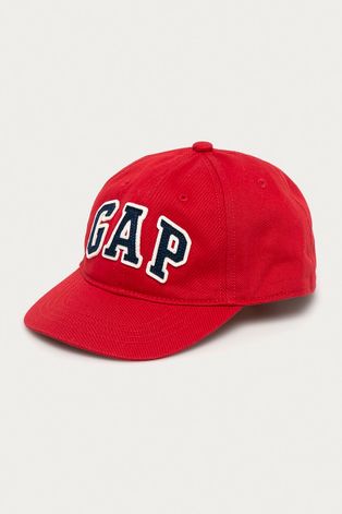 Καπέλο με γείσο GAP χρώμα: κόκκινο