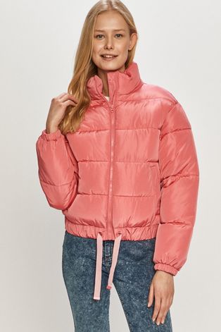 Куртка Tally Weijl колір рожевий перехідна