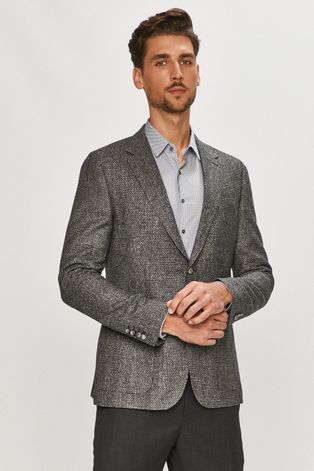 Пиджак Strellson мужской цвет серый