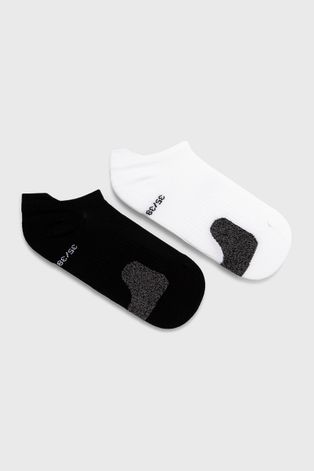 Ponožky 4F (2-pack) dámské, černá barva