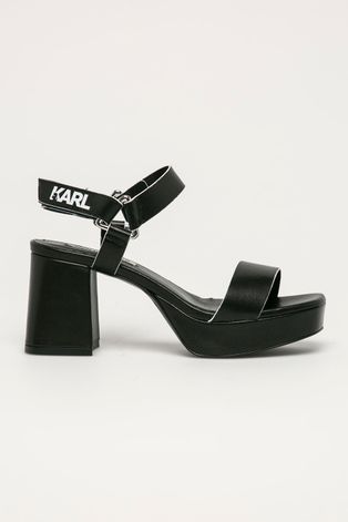 Karl Lagerfeld - Kožené sandále