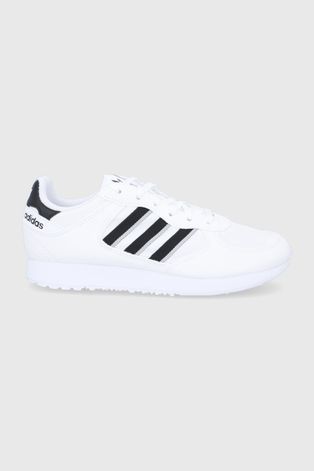 Обувки adidas Originals Special 21 в бяло с равна подметка