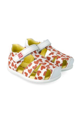 Detské sandále Agatha Ruiz de la Prada biela farba