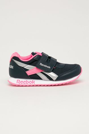Detské topánky Reebok Classic tmavomodrá farba