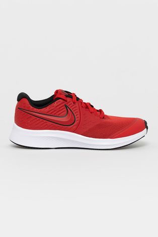Ботинки Nike Kids цвет красный