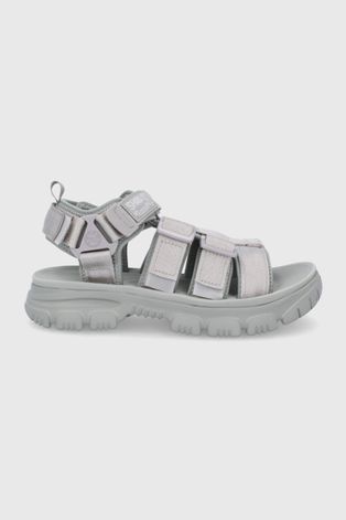 Sandále Shaka šedá farba
