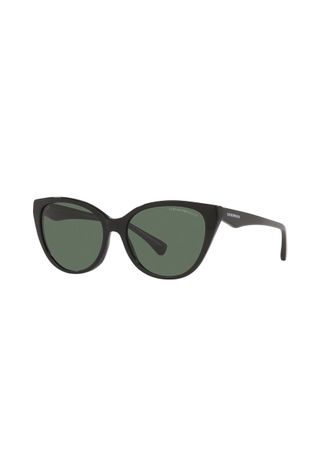 Солнцезащитные очки Emporio Armani женские цвет чёрный