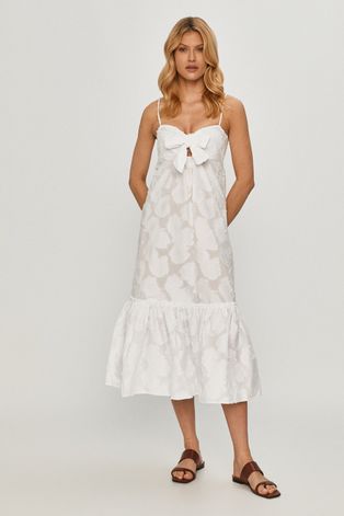 Φόρεμα Beatrice B χρώμα: άσπρο