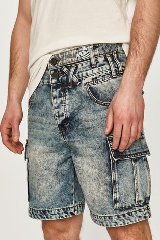 Desigual Szorty jeansowe męskie