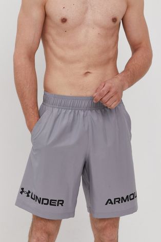 Kratke hlače Under Armour za muškarce, boja: siva