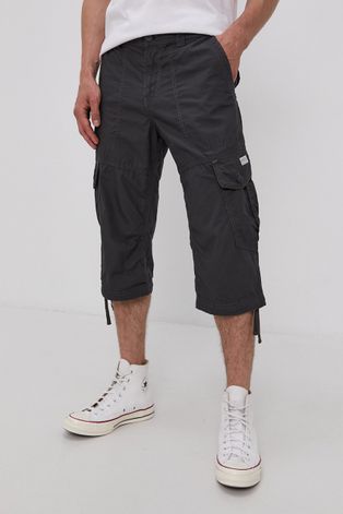 Kratke hlače Tom Tailor za muškarce, boja: siva