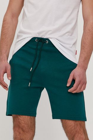 Kratke hlače John Frank za muškarce, boja: zelena
