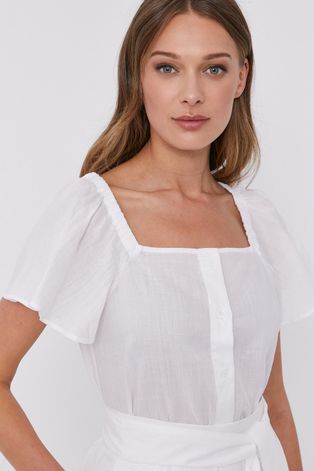 Πουκάμισο MAX&Co. γυναικείo, χρώμα: άσπρο