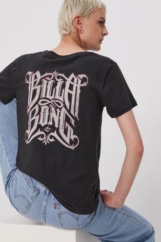 Billabong T-shirt damski kolor szary