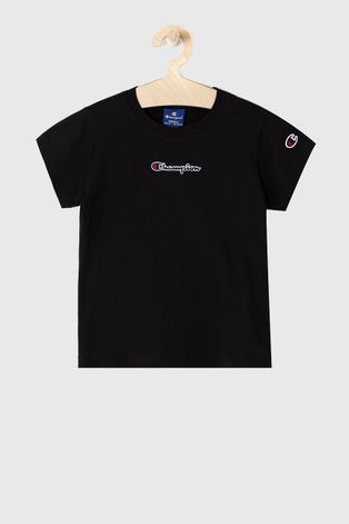 Champion T-shirt dziecięcy kolor czarny