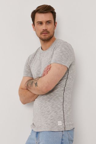Majica kratkih rukava PS Paul Smith za muškarce, boja: siva