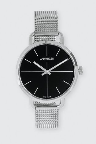 Часы Calvin Klein женский цвет серебрянный