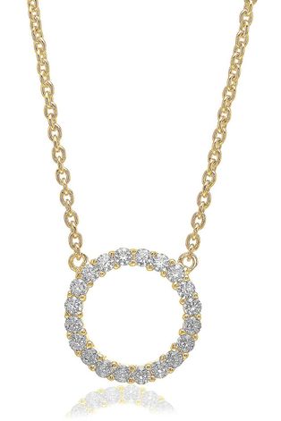 Ogrlica Sif Jakobs Jewellery Biella Grande boja: zlatna