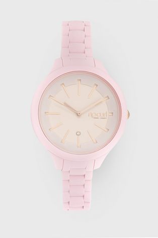 Ρολόι Rip Curl Deluxe Horizon γυναικείο, χρώμα: ροζ