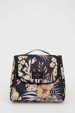 Τσάντα καλλυντικών Rip Curl χρώμα: μαύρο