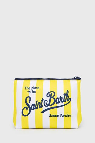 Τσάντα καλλυντικών MC2 Saint Barth χρώμα: κίτρινο