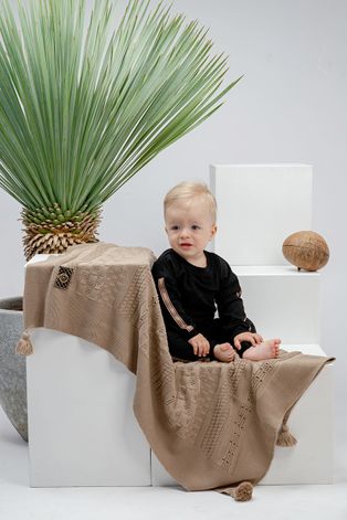 Одеяло для младенцев Jamiks цвет бежевый