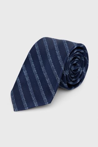 Копринена вратовръзка MICHAEL Michael Kors в тъмносиньо