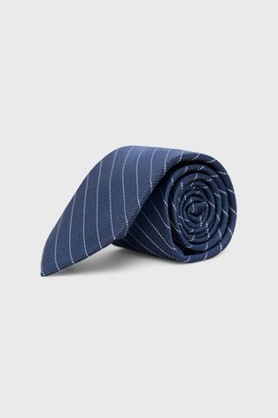 Шелковый галстук MICHAEL Michael Kors цвет синий