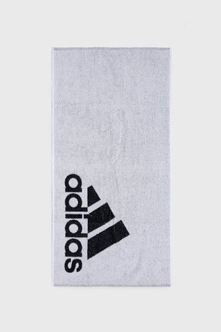 Памучна кърпа adidas Performance в бяло