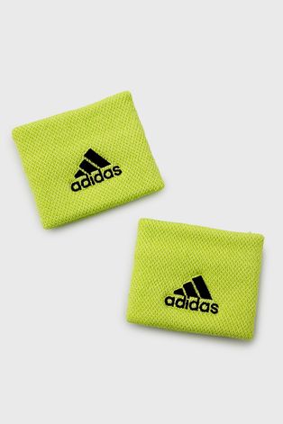Напульсники adidas Performance (2-pack) цвет зелёный
