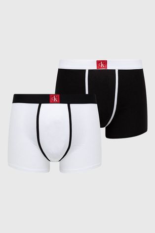 Παιδικά μποξεράκια Calvin Klein Underwear (2-pack) χρώμα: άσπρο