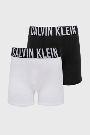 Dětské boxerky Calvin Klein Underwear (2-pack) bílá barva