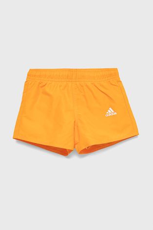 Дитячі шорти для плавання adidas Performance колір помаранчевий