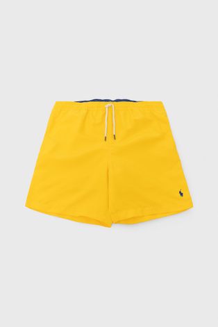 Dječje kratke hlače za kupanje Polo Ralph Lauren boja: žuta
