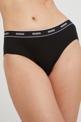 Σλιπ HUGO (3-pack) χρώμα: μαύρο