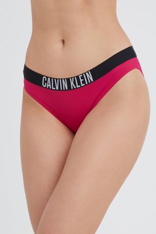 Calvin Klein figi kąpielowe kolor różowy
