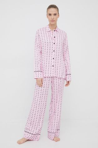 Pidžama Chiara Ferragni za žene, boja: ružičasta