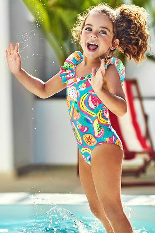 Дитячий купальник Mayoral колір бірюзовий