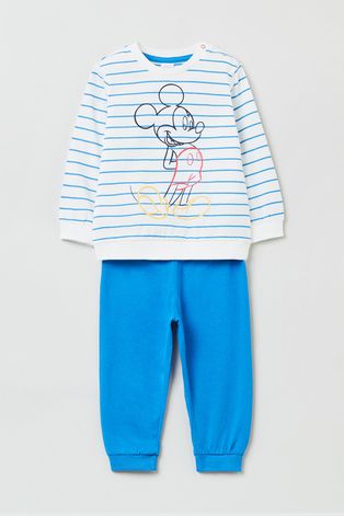 Детска памучна пижама OVS с принт