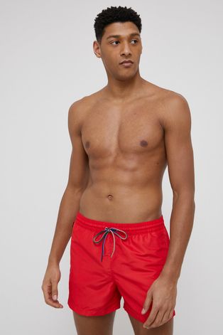 Kratke hlače za kupanje Paul Smith boja crvena
