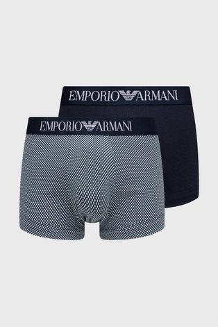 Emporio Armani Underwear bokserki (2-pack) męskie kolor granatowy