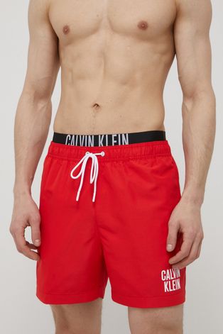 Купальные шорты Calvin Klein цвет красный