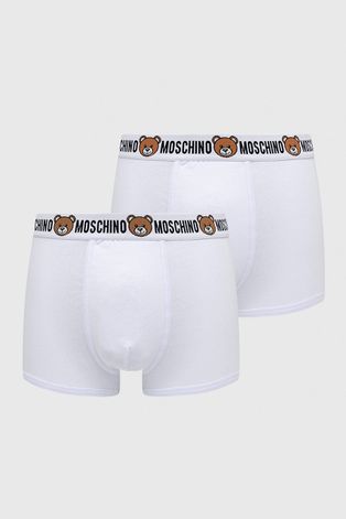 Bokserice Moschino Underwear za muškarce, boja: bijela
