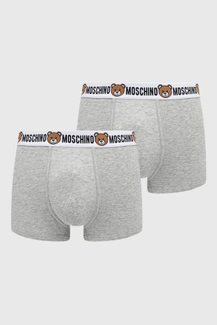 Μποξεράκια Moschino Underwear χρώμα: γκρι