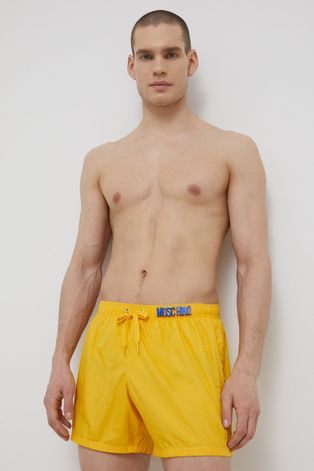 Σορτς κολύμβησης Moschino Underwear χρώμα: κίτρινο